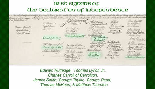 declaration of independence ireland