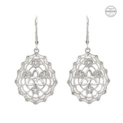 Irish Lace Trinity Earrings