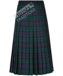 Tartan All Round Pleated Skirt Ladies Kilted Styles Back