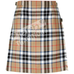 Tartan Kilt Mini Skirt Thompson Camel Example