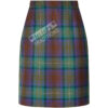 Ladies’ Tartan Laura Skirt Darted Single Vent Pencil Skirt Style
