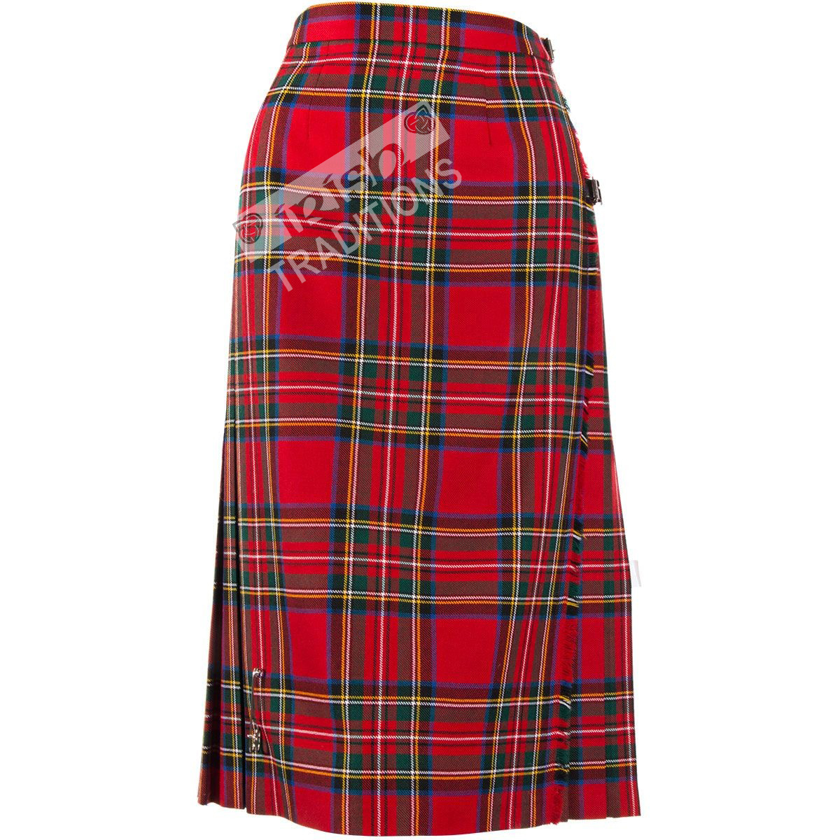 Ladies Semi Kilted Skirt - Scottish 