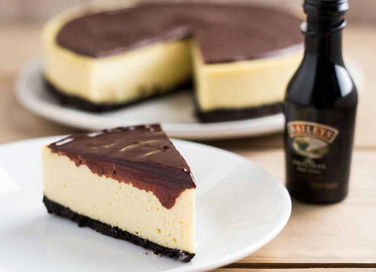 Baileys Irish Cream Cheesecake Irish Dish American Thanksgiving