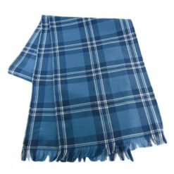 Clergy Blue Ancient Tartan Scarf clregy