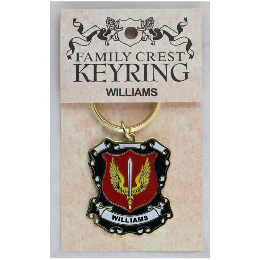 Family Crest Keyring Heraldic Enamel Keyring 3