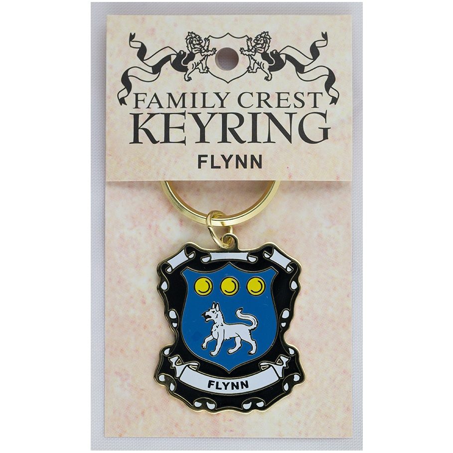 Eliott Scottish Coat of Arms Solid Brass Key Chain NEW 