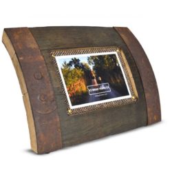 Bilge Whisky Frame Reclaimed Oak Whisky Barrel Freestanding Photo Frame