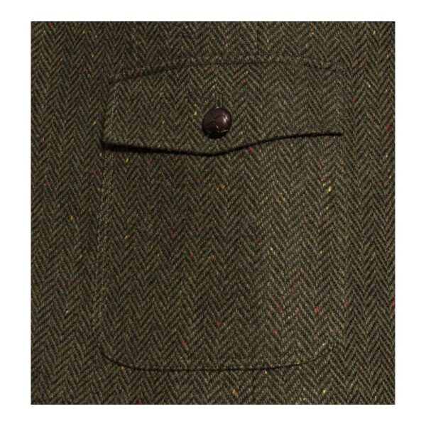 McDonagh Green Irish Tweed Heritage Jacket Pocket Details