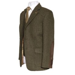 McDonagh Green Irish Tweed Heritage Jacket Details