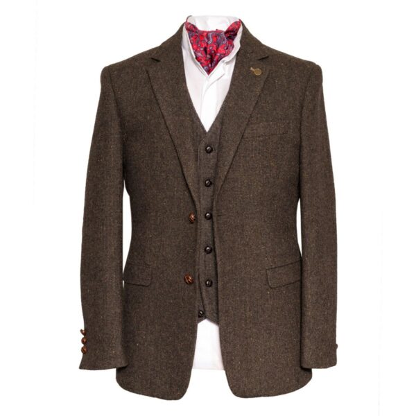 Irish Tweed Brown Stephens Jacket
