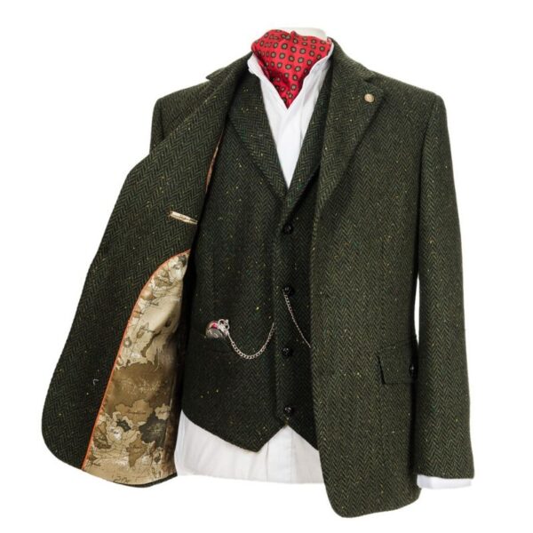 McDonagh Green Irish Tweed Heritage Jacket Model Details