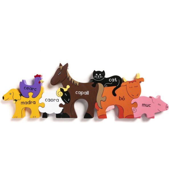 Irish Farm Animals Puzzle