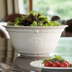 Belleek Claddagh Large Serving Bowl Modeled