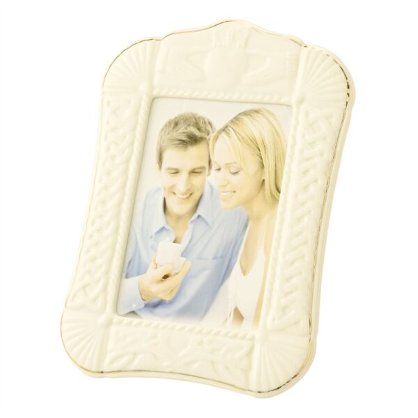 Belleek China Claddagh Picture Frame