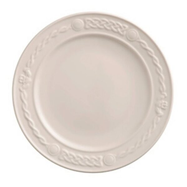 Belleek China 11" Claddagh Dinner Plate