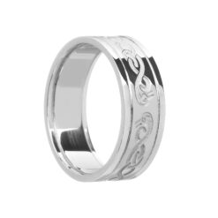 Ladies Celtic LeCheile Wedding Ring