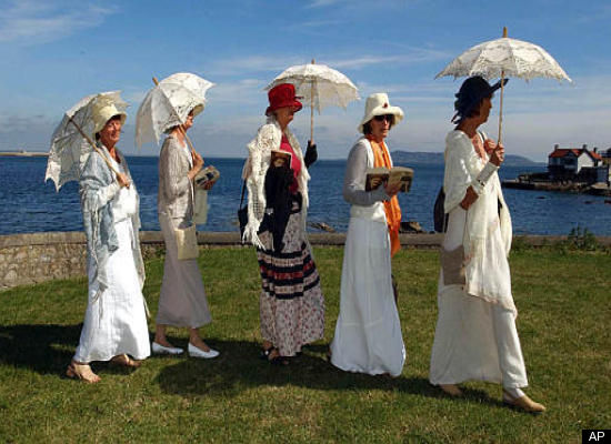 Women in Edwardian Dress by Sandypoint