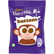 treat sized cadbury buttons package