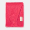 Coral Mohair Throw