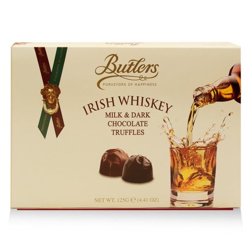 Butlers Milk & Dark Chocolate Truffles with Irish Whiskey Gift Box