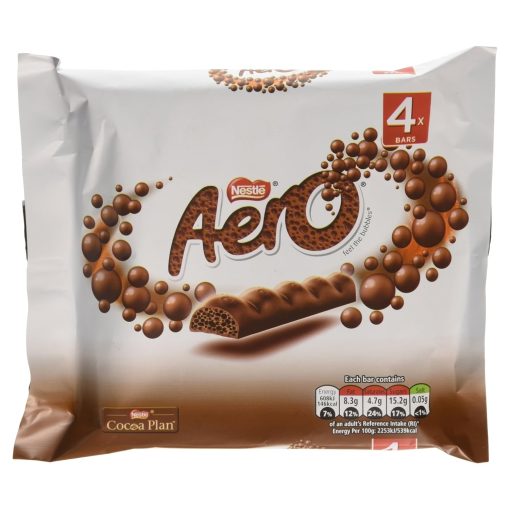 Aero Milk Chocolate Bar 4 Pack