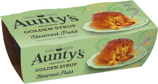 Aunty's Golden Syrup Steamed Puds 190g