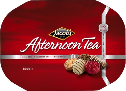Jacobs Afternoon Tea Biscuit Tin 800g