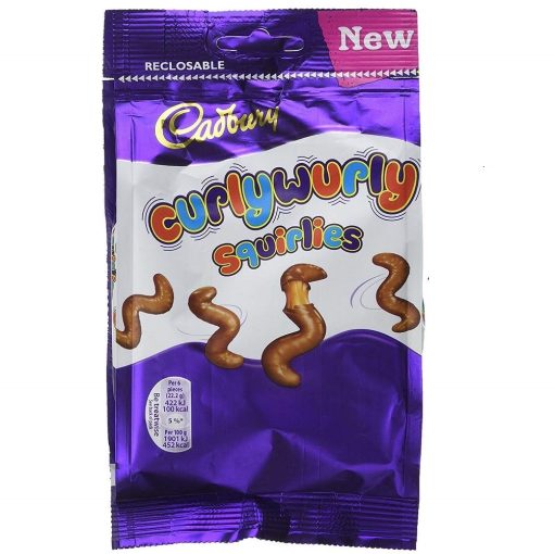 Cadbury Curly Wurly Squirlies Chocolate Bag 95g