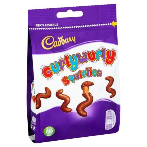 Cadbury Curly Wurly Squirlies Chocolate Bag 95g - Image 2