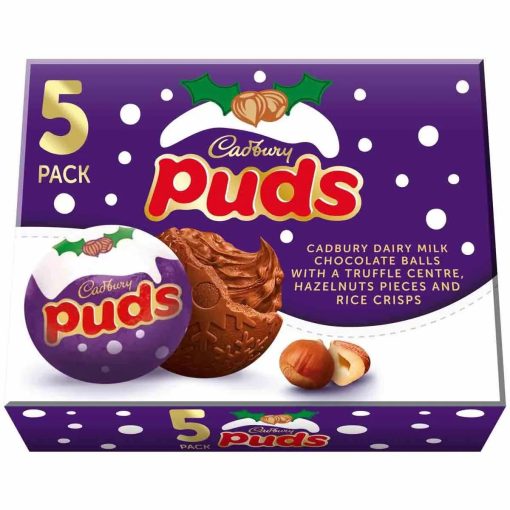 Cadbury Dairy Milk Chocolate Christmas Puds 5 Pack 175g - Image 2