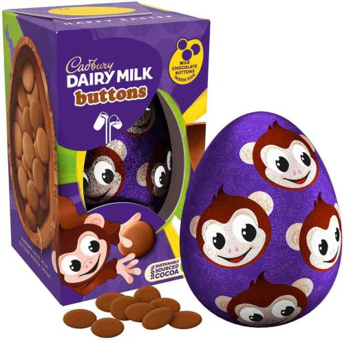 Cadbury Dairy Milk Chocolate Buttons Egg 98g