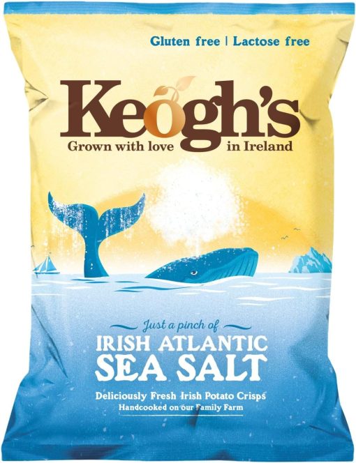 Keoghs Lightly Salted Irish Atlantic Sea Salt 50g