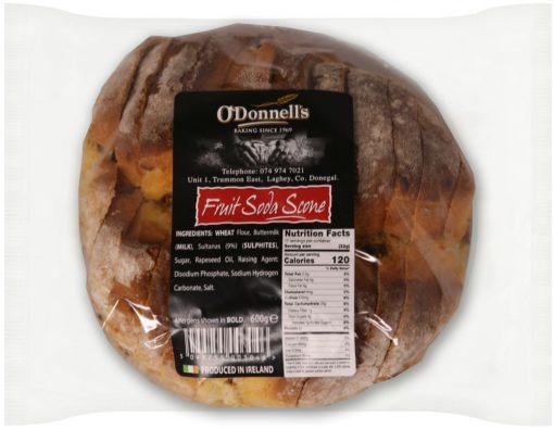 O'Donnells Fruit Soda Bread 600g