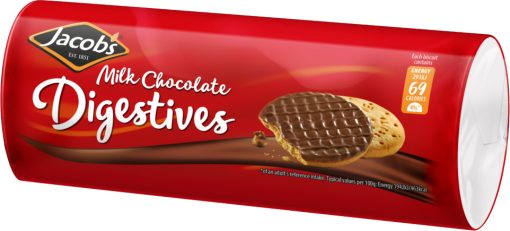 Jacobs Chocolate Digestives 300g