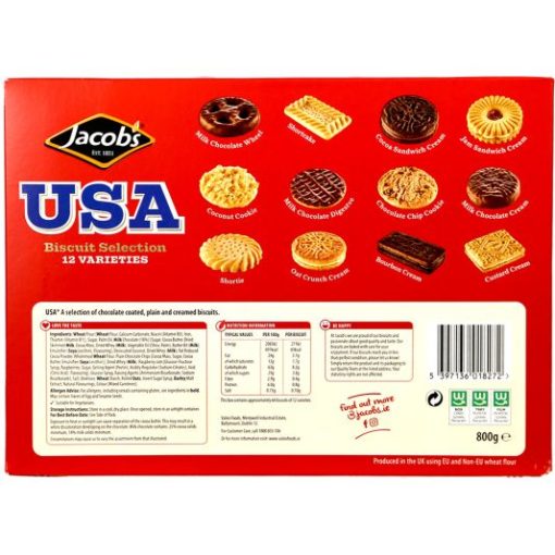 Jacobs USA Assorted Carton 800g - Image 2