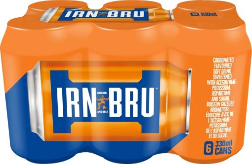 Barrs Irn Bru Can 330 ml 6 Pack