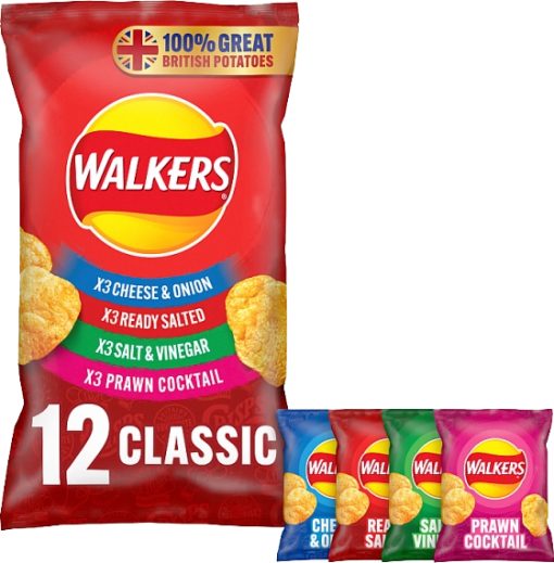 Walkers Variety 12 Pack 300g