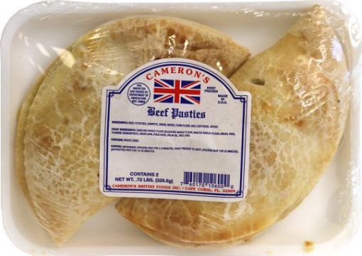 Cameron's Beef Pasties 2 Pack 326g