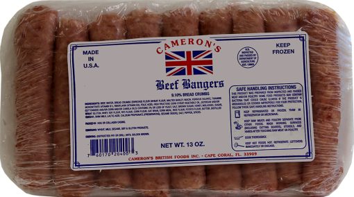 Cameron's Beef Bangers 368g