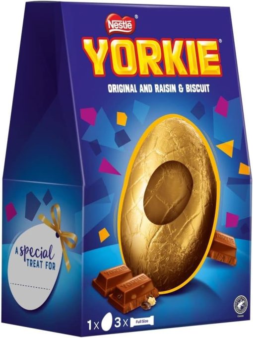 Nestle Yorkie Milk Chocolate Collection Giant Easter Egg 286 g - Image 2