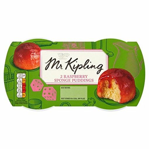 Mr. Kiplings Raspberry Sponge Pudding