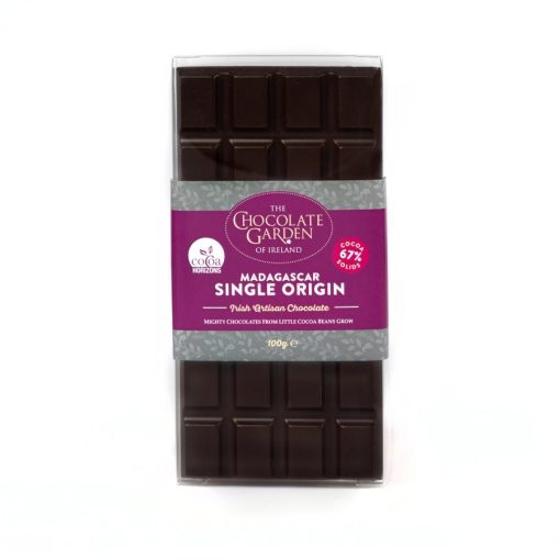 The Chocolate Garden Rocky Road Gourmet Milk Chocolate Bar 90g