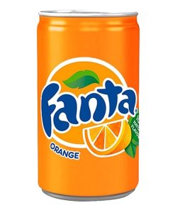 Fanta Orange Flavoured Soft Drink Can 330 ml - Imported