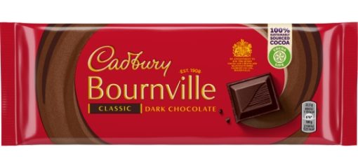 Cadbury Bournville Classic Dark Chocolate Bar 180 g