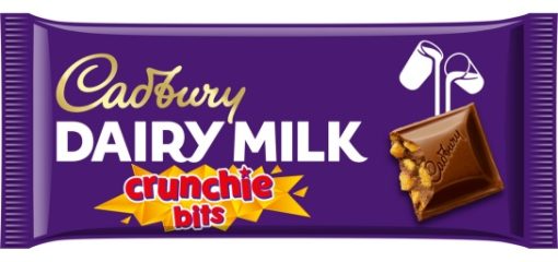 Cadbury Dairy Milk Crunchie Bits Chocolate Bar 180 g