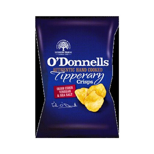 O'Donnells Tipperary Crisps - Irish Cider Vinegar and Sea Salt 47.5g