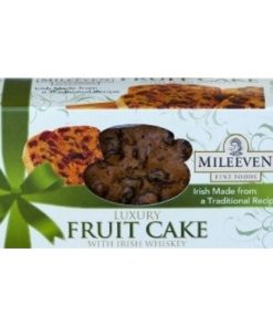 Mileeven Luxury Fruit Cake with Irish Whiskey 400g