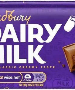 Cadbury Dairy Milk Chocolate Bar 110 g