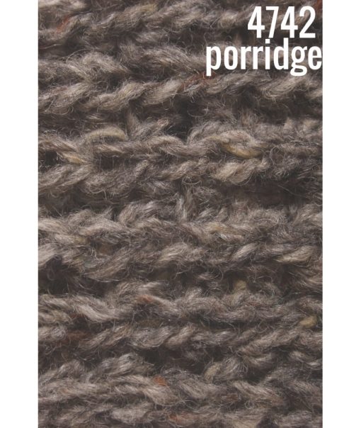 Gents Glen Fisher V Cardigan, Porridge - Image 2