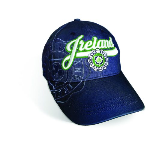 Ireland Crest Baseball Cap, Navy